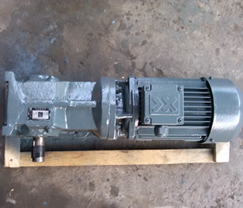 K47減速機俯視